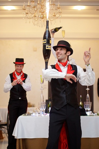 Пирамида с шампанским - фото 5